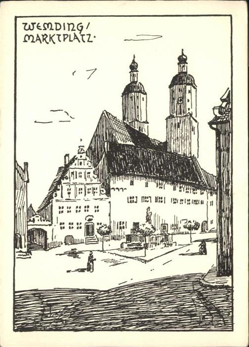 Wemding Marktplatz