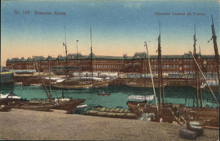 Buenos Aires Mercado Central Frutos Schiff