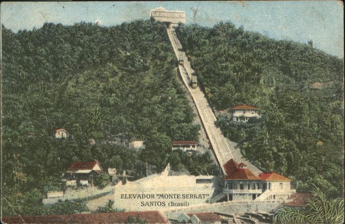 Santos Brazil Elevador Monte Serrat