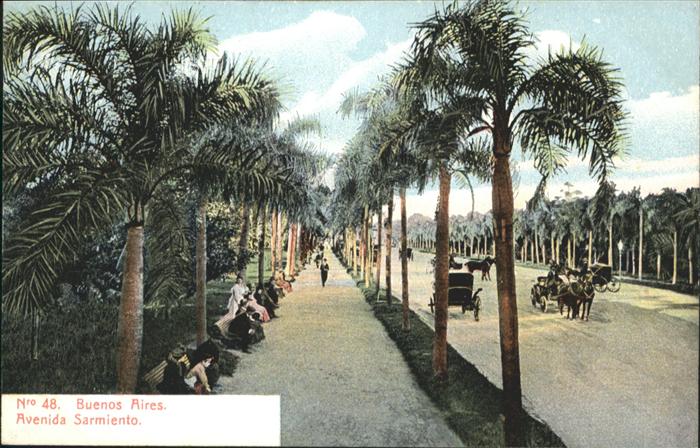 Buenos Aires Avenida Sarmiento Kutsche