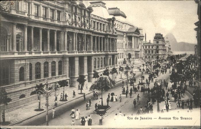Rio de Janeiro Avenue Rio Branco