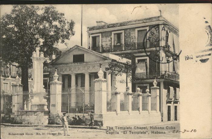 Habana Havana Templete Chapel