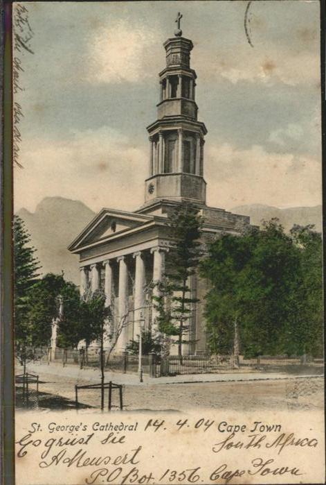 Cape Town Kaapstad Kapstadt St Georges Cathedral