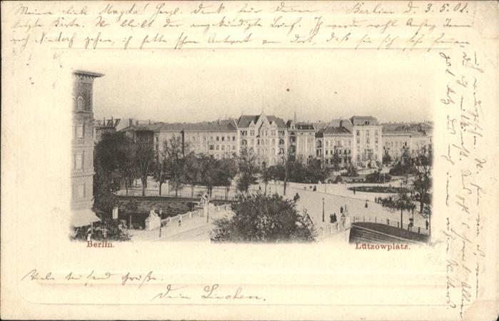 BERLIN  CITY Luetzowplatz