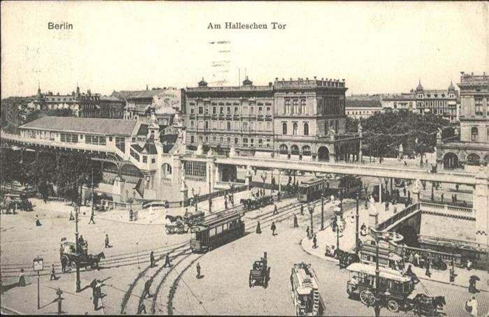 BERLIN CITY Am Halleschen Tor Strassenbahn