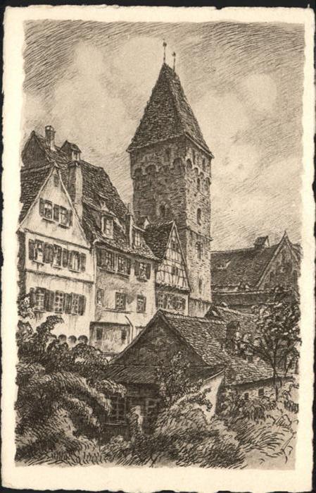 Ulm Donau Metzgerturm