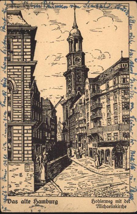 HAMBURG CITY Hohlerweg Michaeliskirche