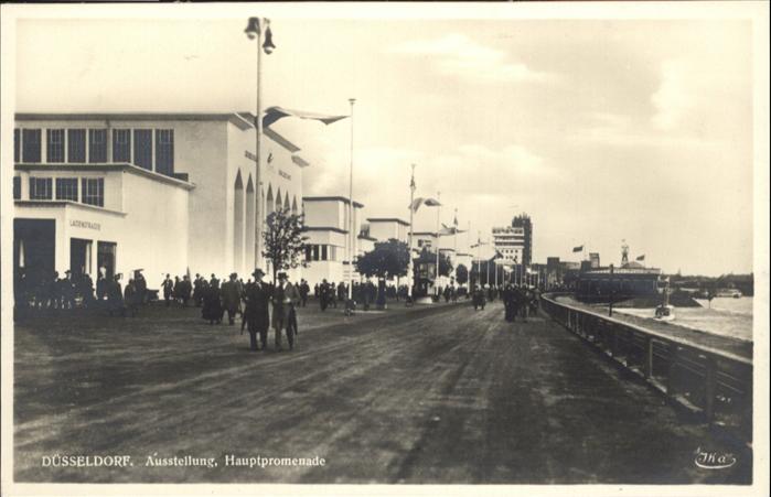 DuessELDORF CITY Ausstellung Hauptpromenade