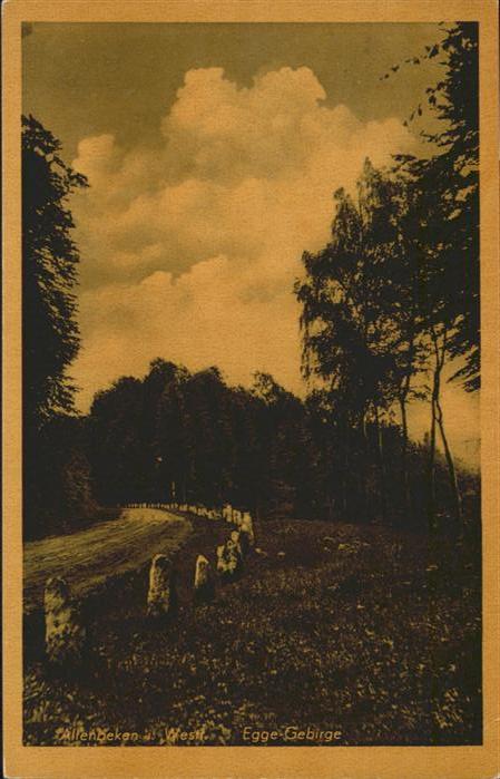Altenbeken Egge Gebirge
