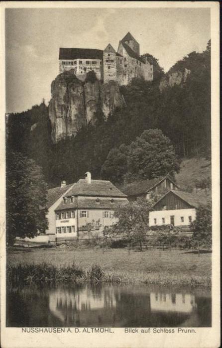 Nusshausen Oberpfalz Schloss Prunn