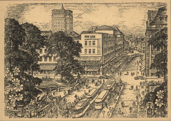 DuessELDORF  CITY Corneliusplatz