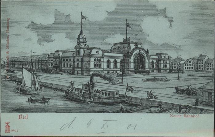 KIEL  CITY neuer Bahnhof