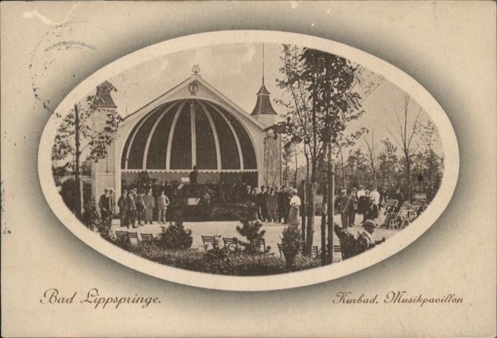 Bad Lippspringe Kurbad Musikpavillon