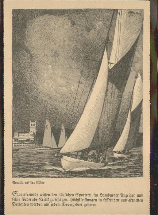 HAMBURG CITY Regatta Alster