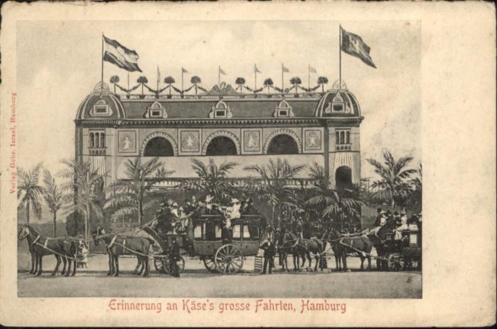 Hamburg Käse's grosse Fahrten Kutschen