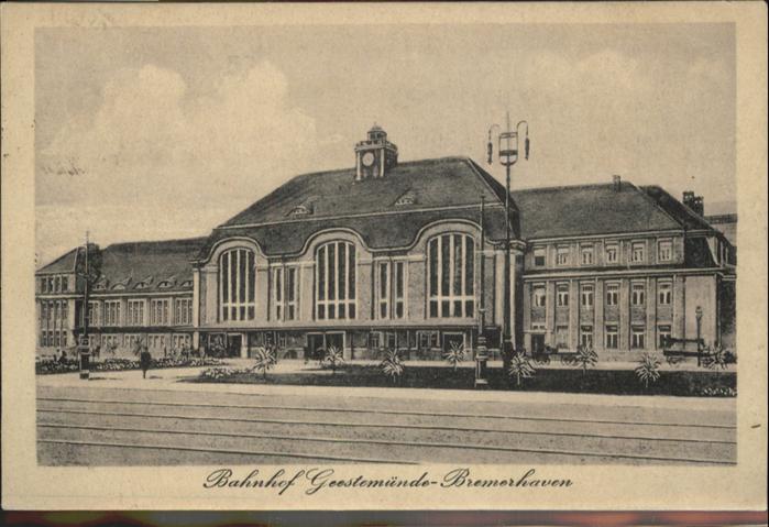 Bremerhaven Bahnhof Geestemünde