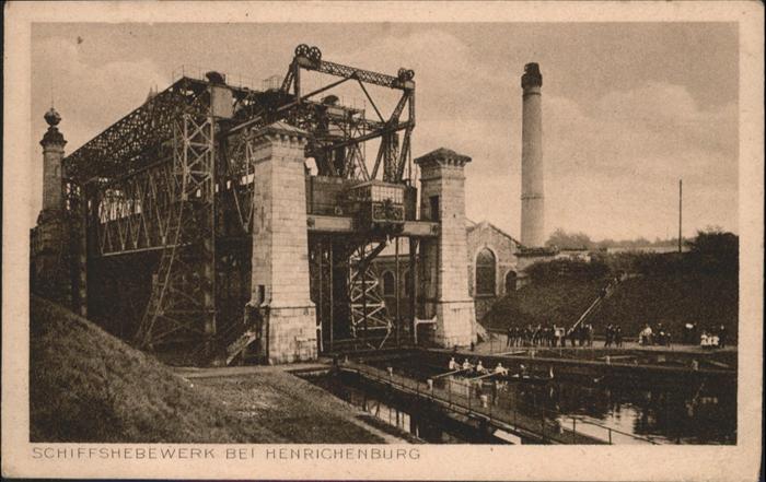 Henrichenburg Schiffshebewerk Schiffshebewerk