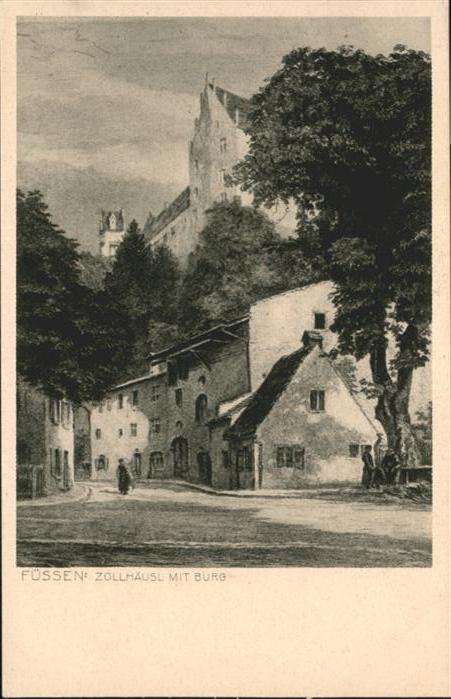 Fuessen Zollhäusl Burg