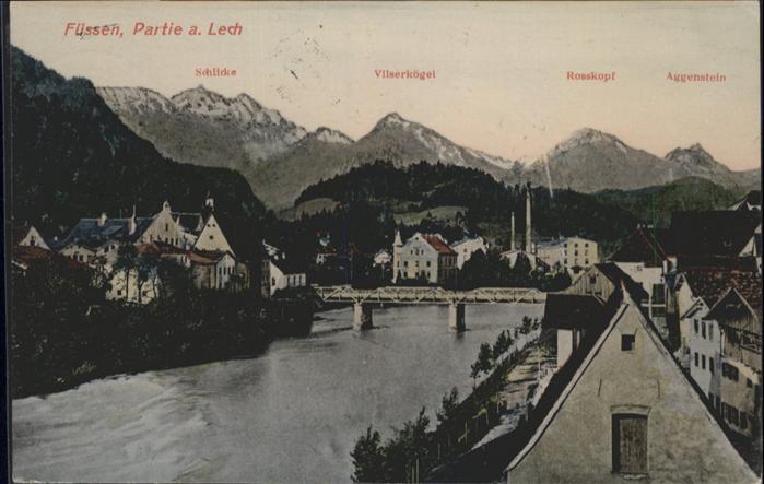 Fuessen Lech Alpen