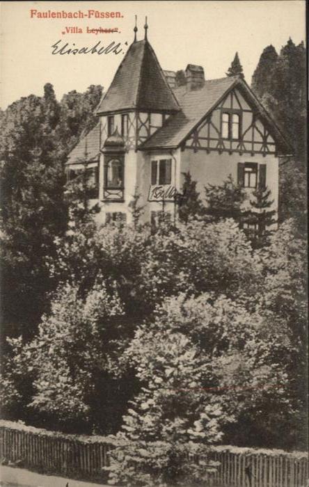 Bad Faulenbach Villa Elisabeth