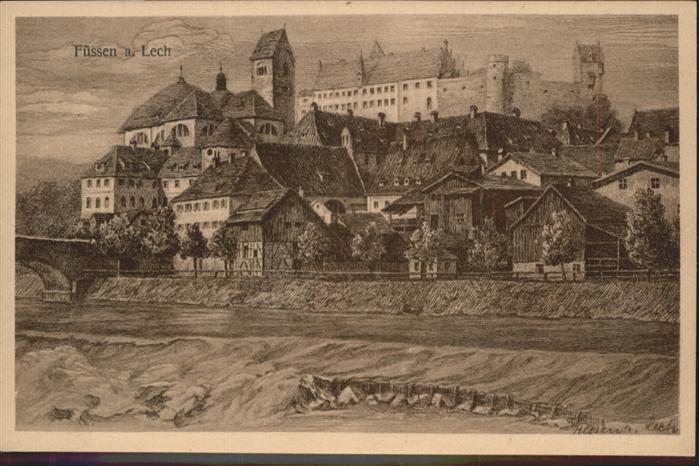 Fuessen nach Originalradierung