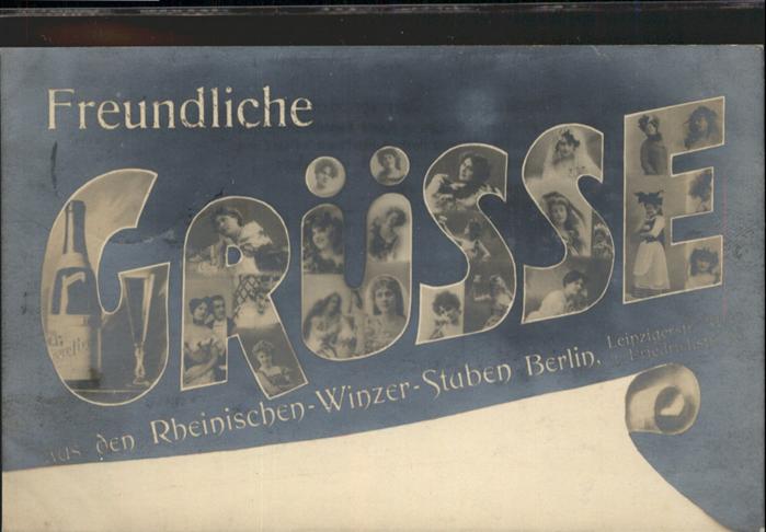 BERLIN  CITY Rheinische Winzer Stuben