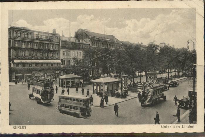 BERLIN CITY Unter den Linden