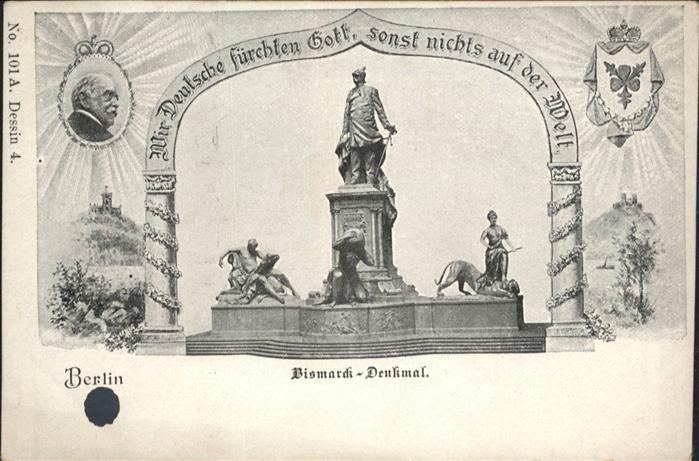 BERLIN  CITY Bismarck-Denkmal