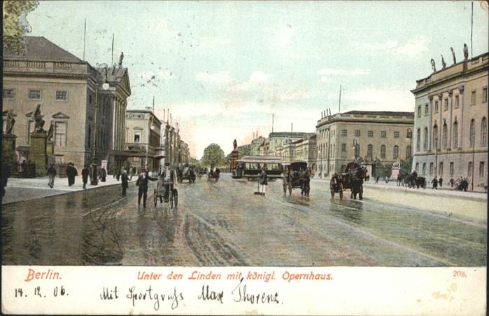 BERLIN  CITY Unter den Linden