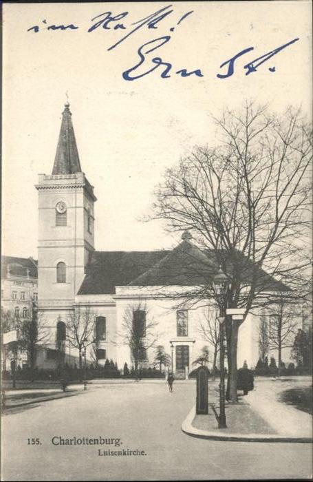 BERLIN  CITY Charlottenburg Luisenkirche