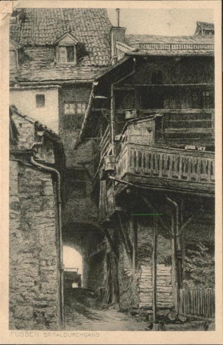 Fuessen Spitaldurchgang