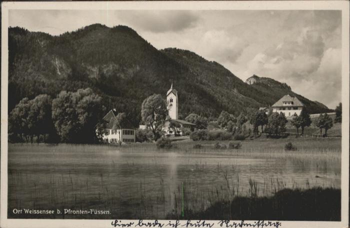 Weissensee Fuessen Badesee
