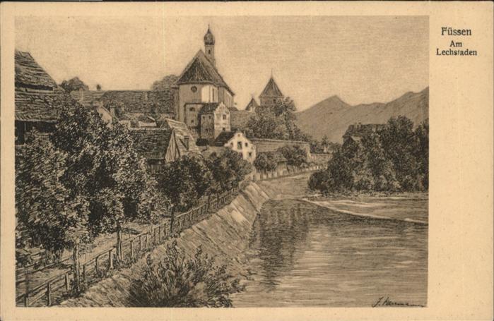 Fuessen am Lechstaden
