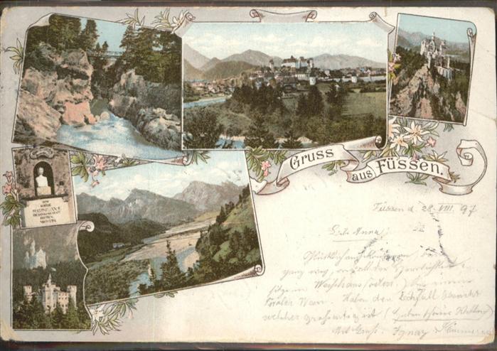 Fuessen Lech Schloss