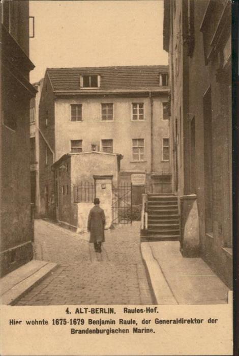 BERLIN CITY Alt-Berlin Raules-Hof