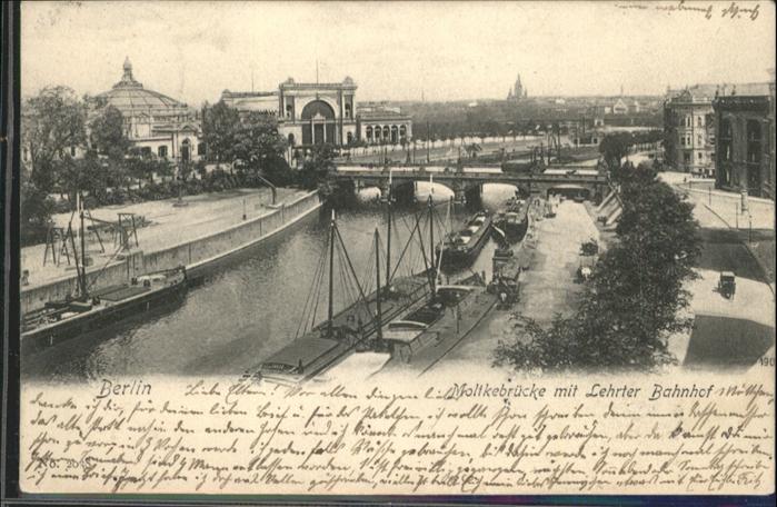 Berlin Moltkebrücke Lehrter Bahnhof