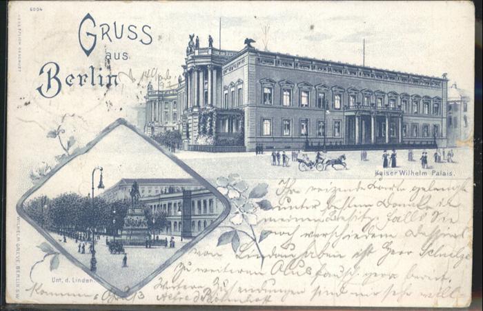 Berlin Kaiser Wilhelm Palais