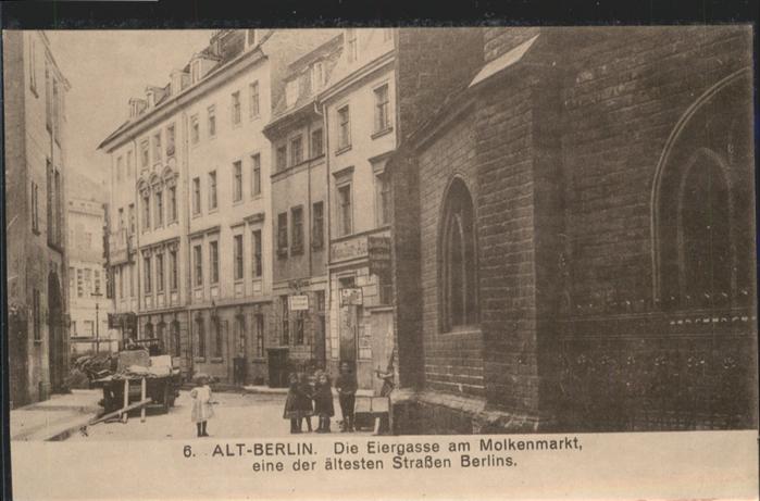 BERLIN  CITY Alt-Berlin Eiergasse