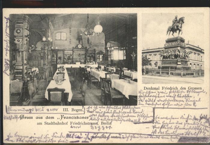 Berlin Franciskaner Friedrichstrasse