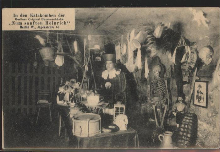 BERLIN  CITY Berliner Original Bauernschaenke Zum sanften Heinrich