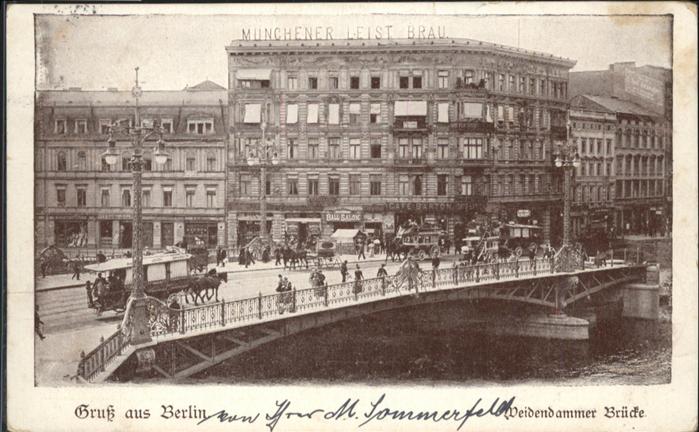 Berlin Weidendammer Brücke