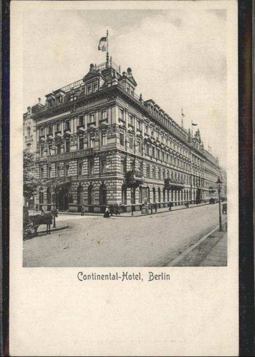 BERLIN  CITY Continental-Hotel