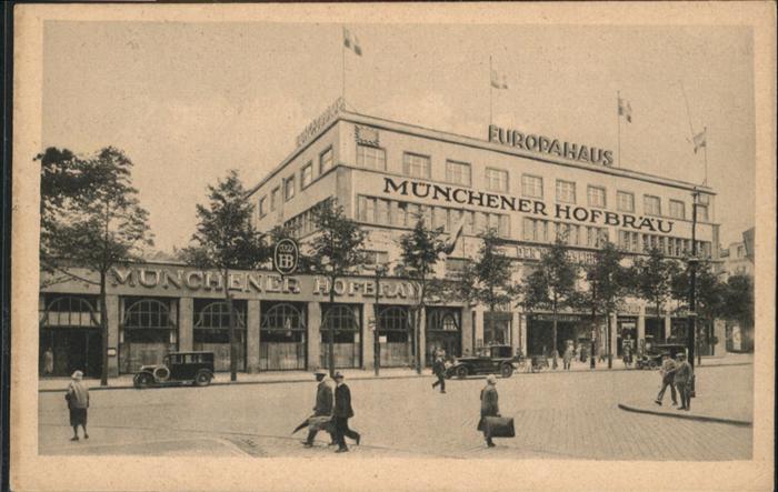 BERLIN  CITY Europahaus Muenchner Hofbraeu