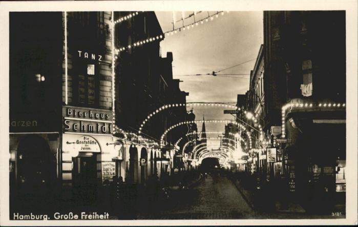 HAMBURG  CITY Grosse Freiheit