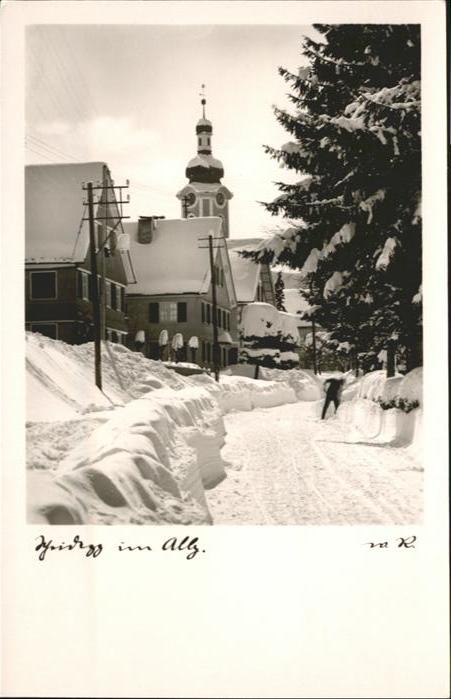 Lindenberg Allgaeu Schnee