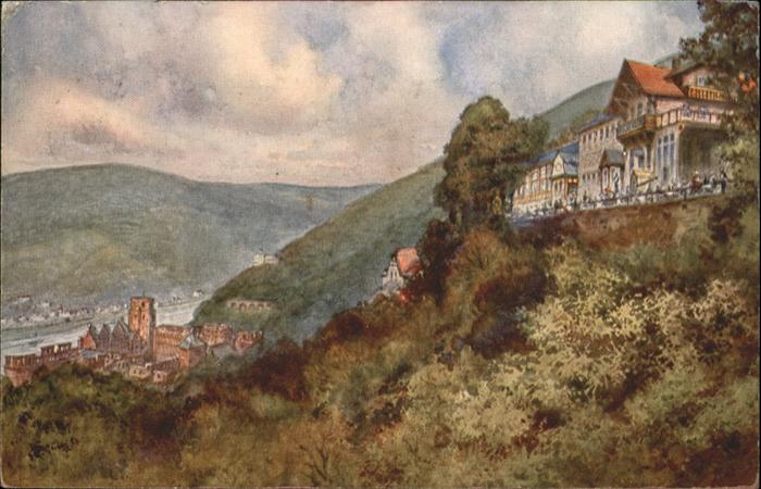 Heidelberg Neckar Molkenkur Restaurant Cafe Konditorei Sc