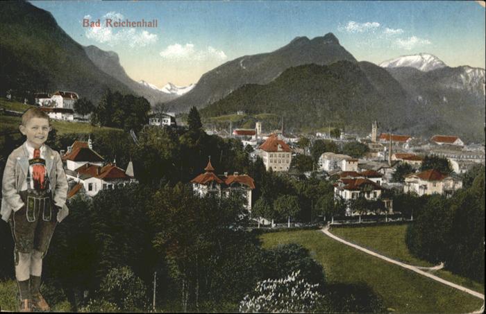 Bad Reichenhall Junge in Tracht