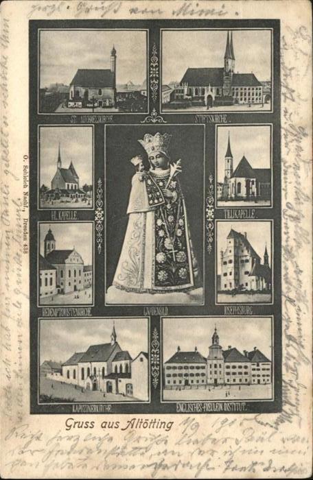 ALToeTTING Bayern Gnadenbild Stiftskirche Kapuzinerkirche