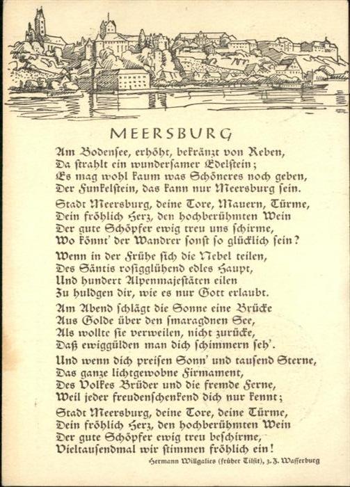 Meersburg Bodensee Spruch Bodensee Hermann Willgalies