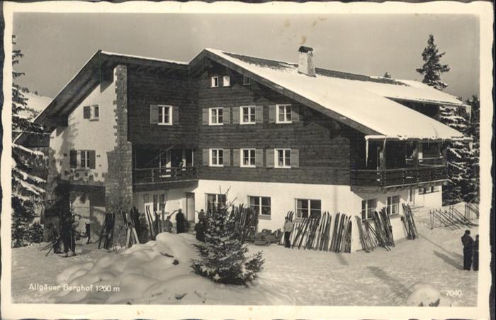 Sonthofen Oberallgaeu Allgäuer Berghof